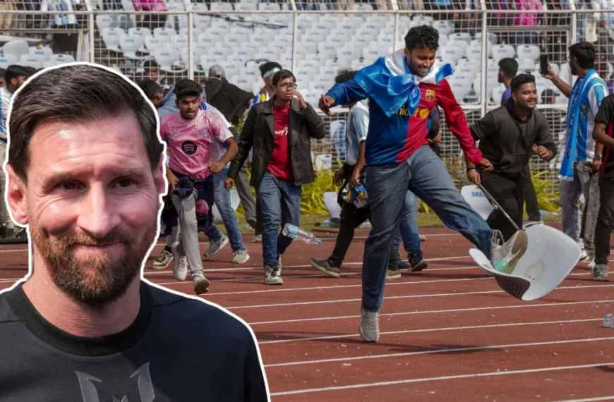 What happened at Messi Visit in Kolkata Stadium?